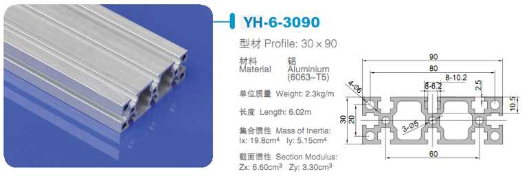 3090工业铝型材