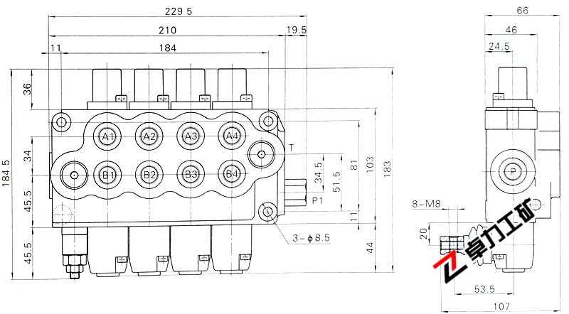 ZTDLF整体多路换向阀